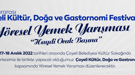 Çayeli Belediyesi Yöresel Yemek Yarışması Düzenliyor